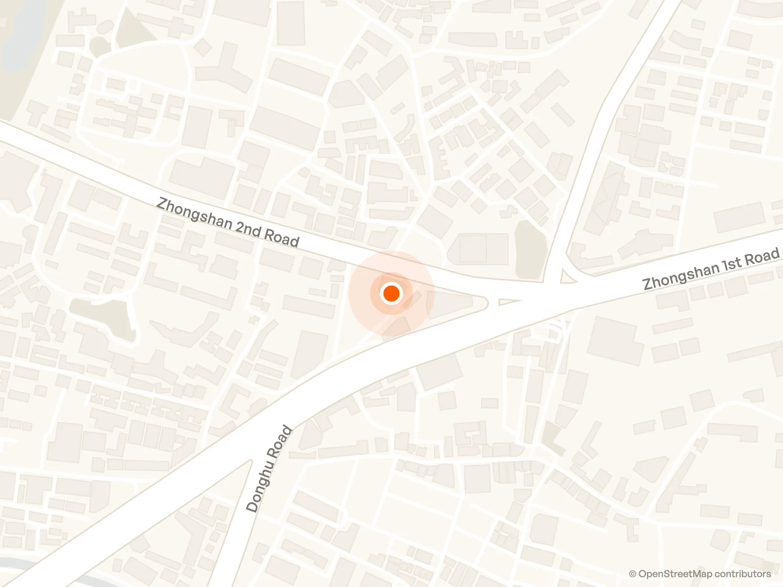 Map of the Guangzhou office location
